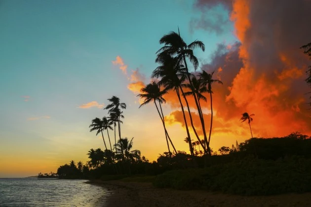 kawaikui sunset vacation