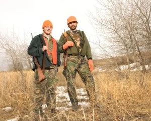 Father and daughter hunting dad and daughter hunting
